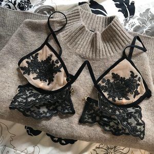 For Love & Lemons Noemi Illusion Bra